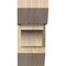 Ekena Millwork Westlake Slat Rough Sawn Bracket w/ Offset Brace, Douglas Fir, 8"W x 18"D x 18"H BKT0806X18X18WTL06RDF - alternate 2